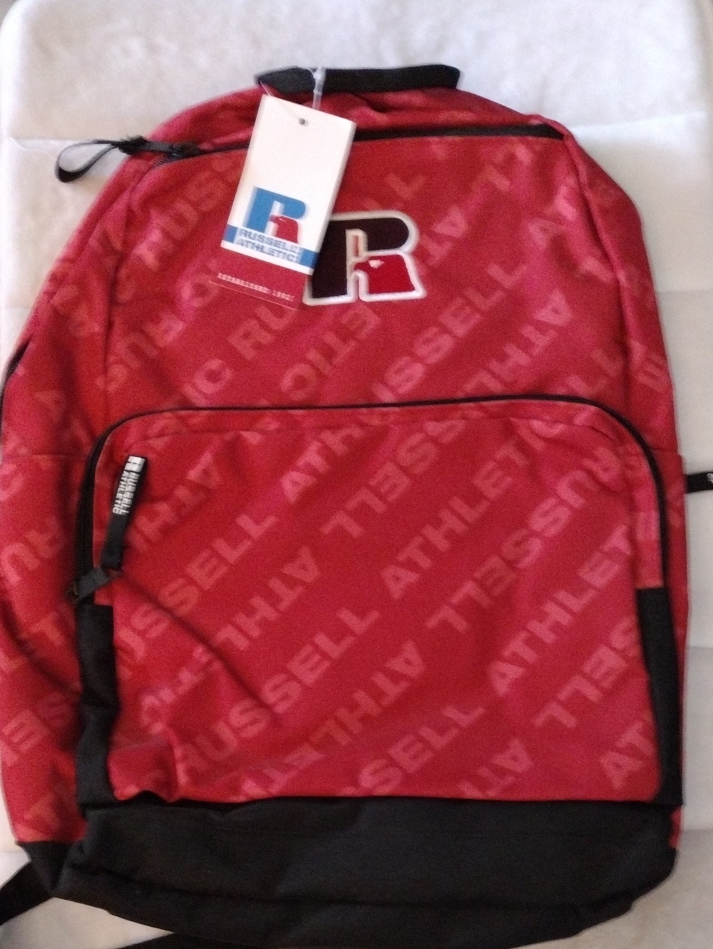 Russell Athletic Red Logo Backpack